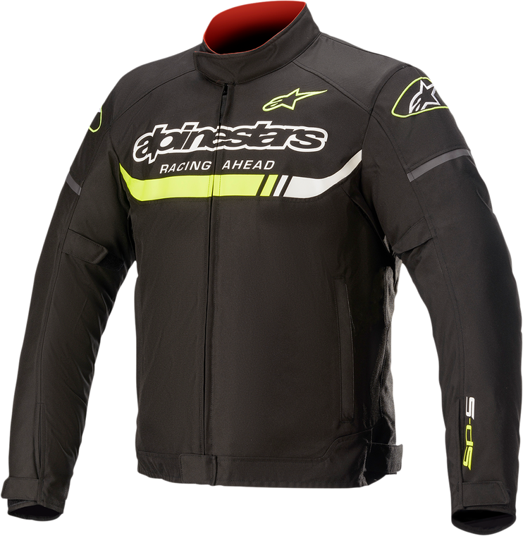 Alpinestars - T-SPS Ignition Jacket - Black/Yellow - Medium - T-SPS Ignition Jacket - 3200322-155-M