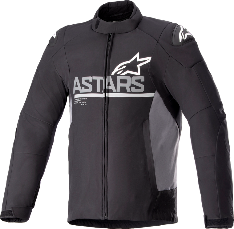 Alpinestars - SMX Waterproof Jacket - Black/Gray - Small - SMX Waterproof Jacket - 3206523-111-S
