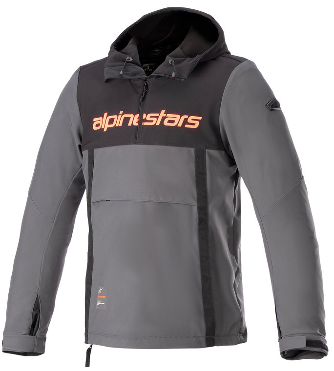 Alpinestars - Sherpa Jacket - Black/Gray - 3XL - Sherpa Jacket - 4208123-1134-3X