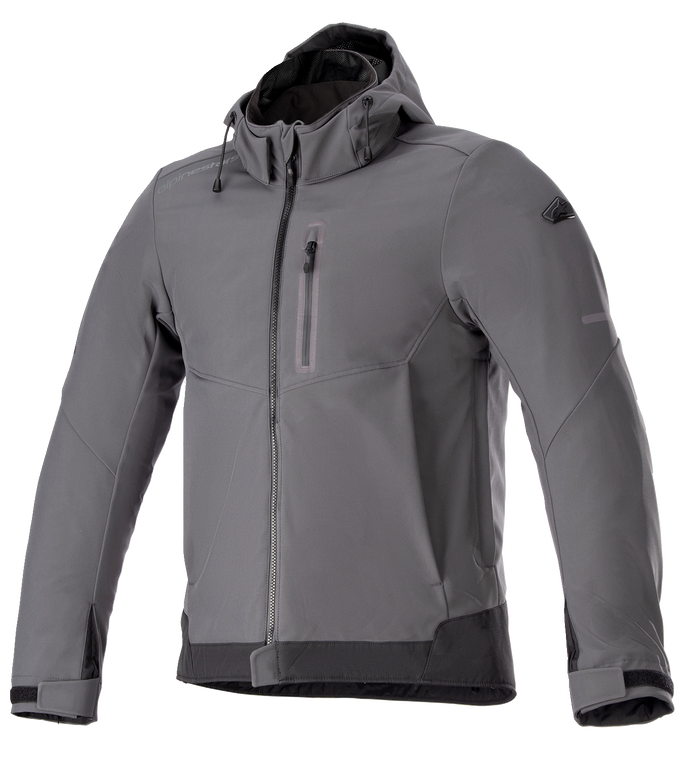 Alpinestars - Neo Waterproof Jacket - Gray/Black - Small - Neo Waterproof Jacket - 4208023-9610-S