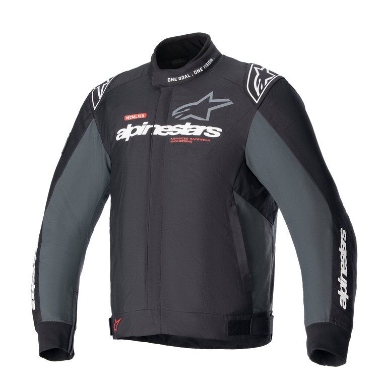 Alpinestars - Monza Sport Jacket - Black/Gray - 2XL - Monza Sport Jacket - 3306723-1169-2X