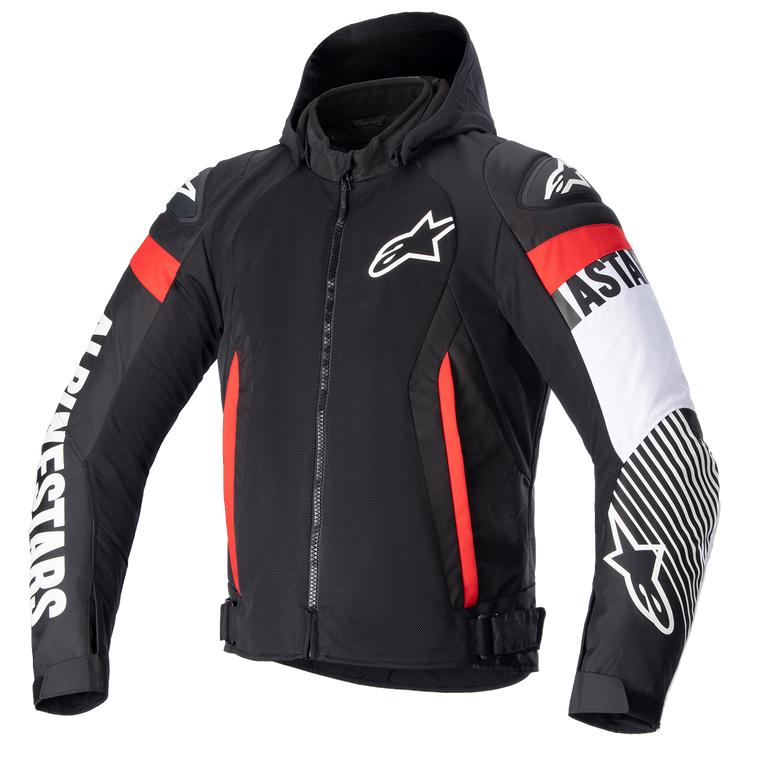 Alpinestars - Zaca Air Jacket - Black/White/Red - 2XL - Zaca Air Jacket - 3306423-1231-2X Alpinestars - Zaca Air Jacket - Black/White/Red - 2XL - Zaca Air Jacket - 3306423-1231-2X