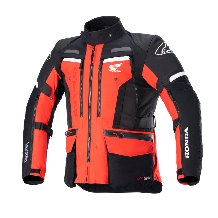 Alpinestars - Honda Bogotà Pro Drystar Jacket - Red/Black - Medium - Honda Bogotà Pro Drystar Jacket - 3206723-3031-M