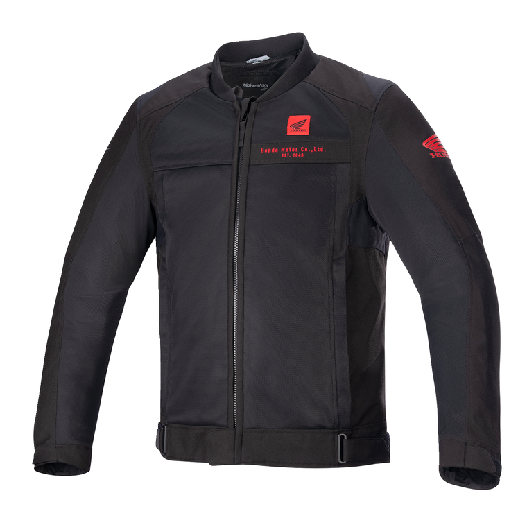 Alpinestars - Honda Luc v2 Air Jacket - Black/Red - Small - Honda Luc v2 Air Jacket - 3308723-13-S
