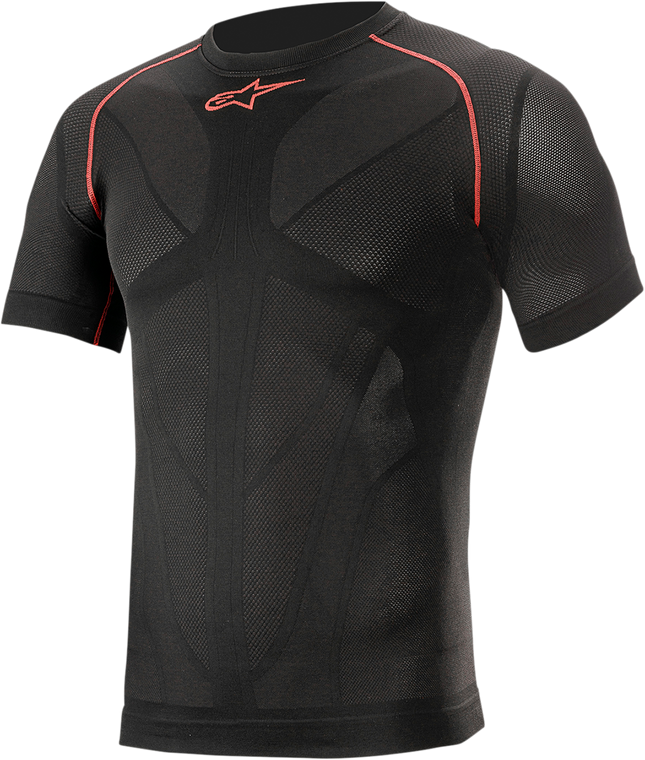 Alpinestars - Ride Tech v2  Summer Short Sleeve Underwear Top - Black - XL/2XL - Ride Tech v2  Summer Short Sleeve Underwear Top - 4752721-13-XL/2