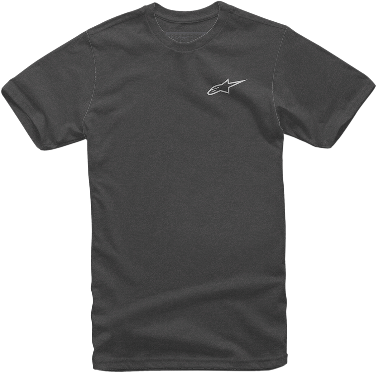 Alpinestars - Neu Ageless T-Shirt - Heather Charcoal/White - Large - Neu Ageless T-Shirt - 1018720121920L