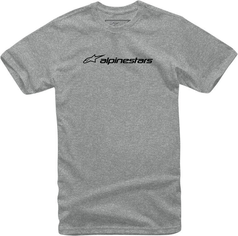Alpinestars - Linear T-Shirt - Black/Gray - Large - Linear T-Shirt - 1211720241126L