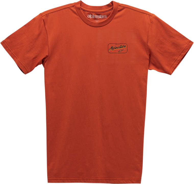 Alpinestars - Turnpike Premium T-Shirt - Coral - XL - Turnpike Premium T-Shirt - 12117400746XL