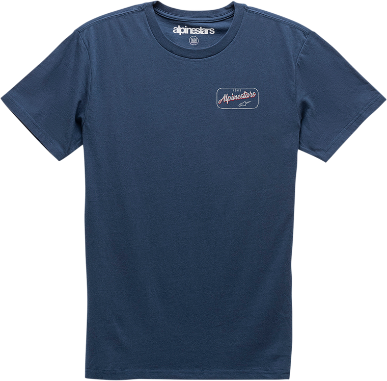 Alpinestars - Turnpike Premium T-Shirt - Navy - 2XL - Turnpike Premium T-Shirt - 121174007702X