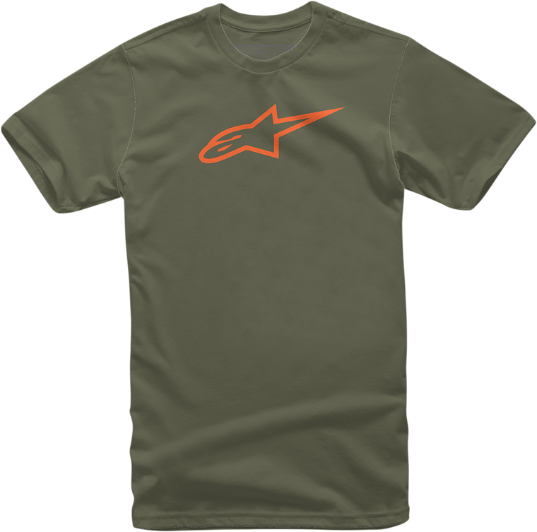 Alpinestars - Ageless T-Shirt - Military/Orange - 2XL - Ageless Classic T-Shirt - 10327203069402X