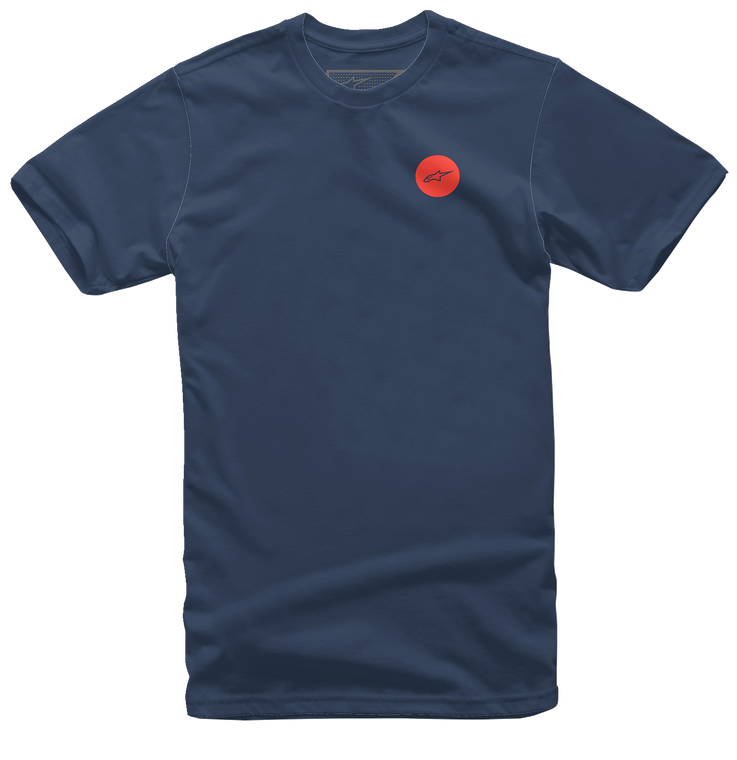 Alpinestars - Faster T-Shirt - Navy - Large - Faster T-Shirt - 1232-72208-70-L