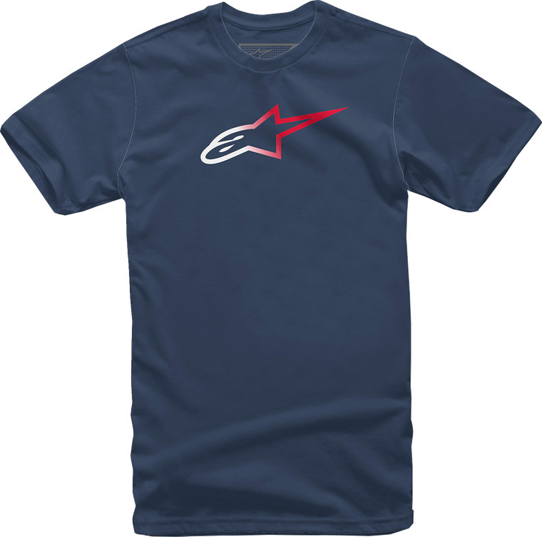 Alpinestars - Ageless Fade T-Shirt - Navy - XL - Ageless Fade T-Shirt - 1232-72202-70XL