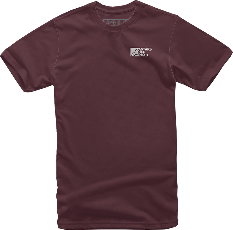Alpinestars - Painted T-Shirt - Maroon - Medium - Painted T-Shirt - 1232-72224-838M