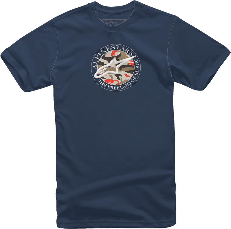 Alpinestars - Dot Camo T-Shirt - Navy - XL - Dot Camo T-Shirt - 12137266070XL