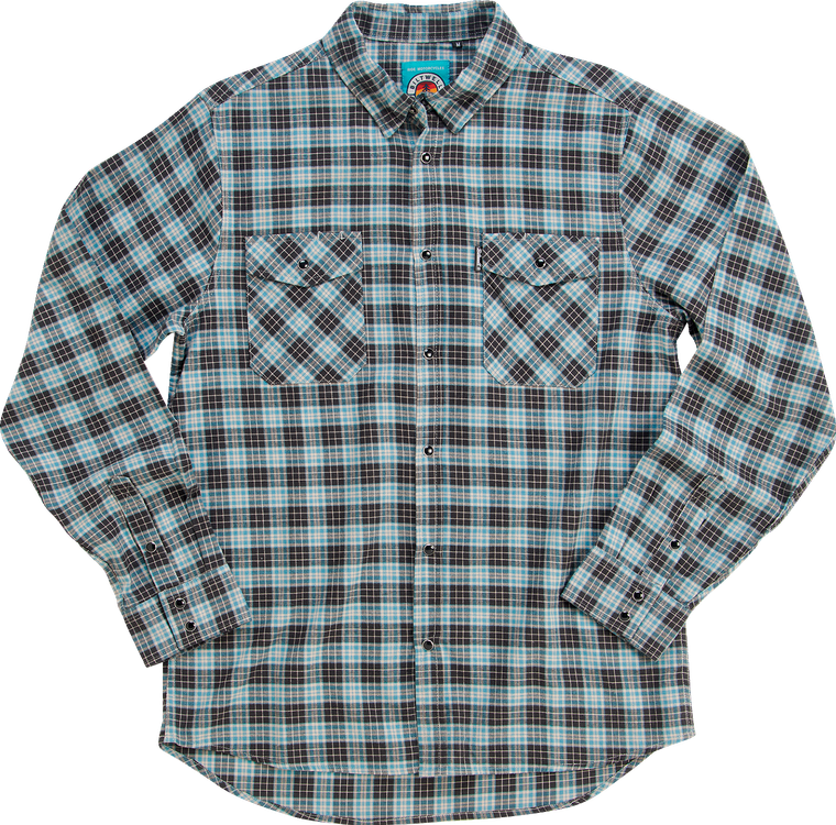 Biltwell - Pacific Flannel Shirt - Large - Pacific Flannel Shirt - 8145-069-004