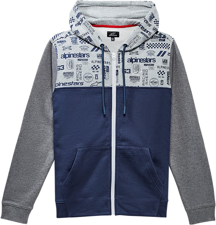 Alpinestars - Perpetuity Hoodie - Navy - Large - Perpetuity Hoodie - 12305317070L
