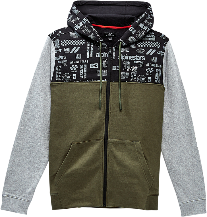 Alpinestars - Perpetuity Hoodie - Military - XL - Perpetuity Hoodie - 123053170690XL