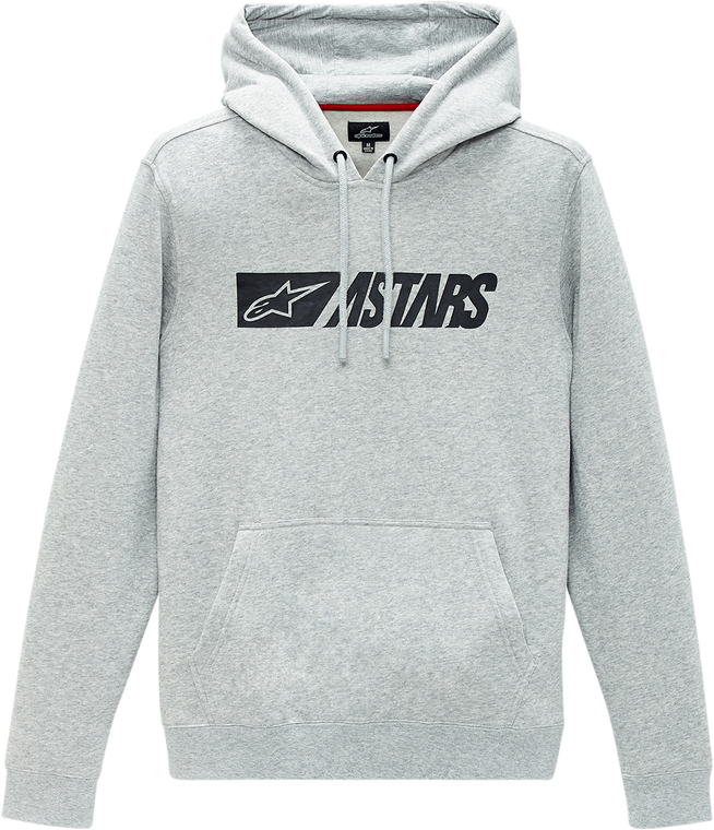 Alpinestars - Reblaze Hoodie - Heather Gray/Black - Large - Reblaze Hoodie - 1213516601126L