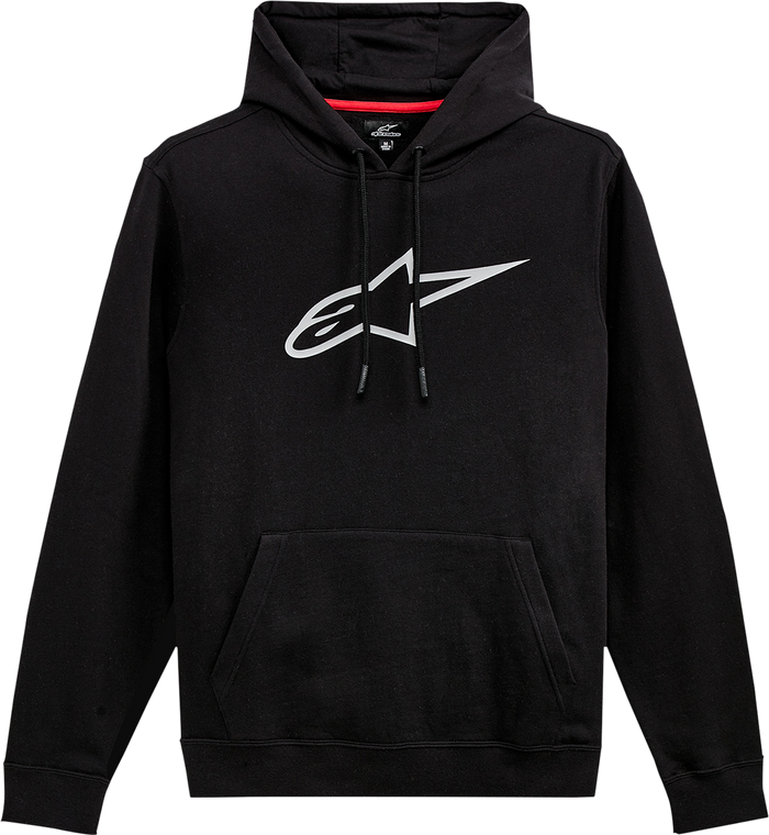 Alpinestars - Ageless Pullover Hoodie - Black/Gray - Medium - Ageless Pullover Hoodie - 1212-513201011M