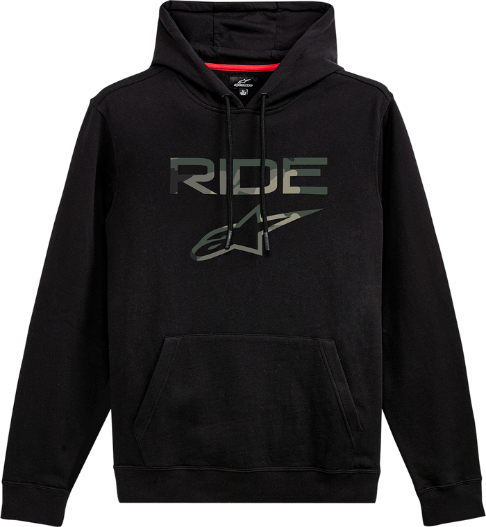 Alpinestars - Ride Hoodie - Camo Black - 2XL - Ride Hoodie - 1212-5190010-2X