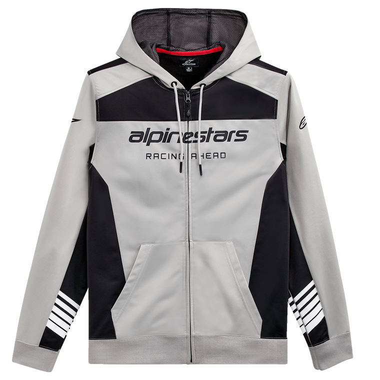 Alpinestars - Sessions ll Hoodie - Silver/Black - 2XL - Sessions II Hoodie - 12305310019002X