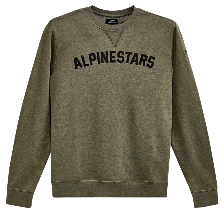Alpinestars - Soph Crew Fleece - Military - Medium - Soph Crew Fleece - 121251512690M
