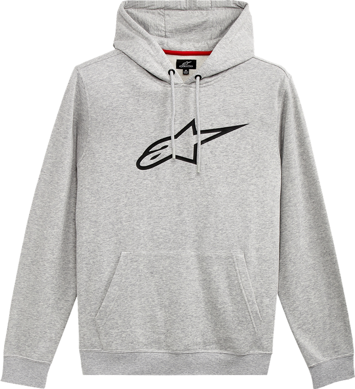 Alpinestars - Ageless V2 Hoodie - Heather Gray/Black - Medium - Ageless V2 Hoodie - 1232-510101126M