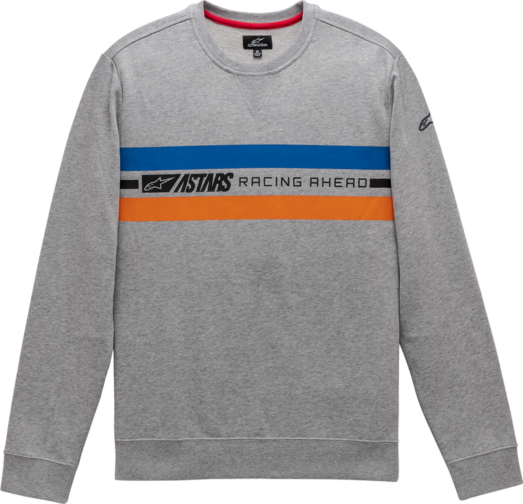 Alpinestars - Highway Crew Fleece - Heather Gray - Medium - Highway Crew Fleece - 1211511301026M