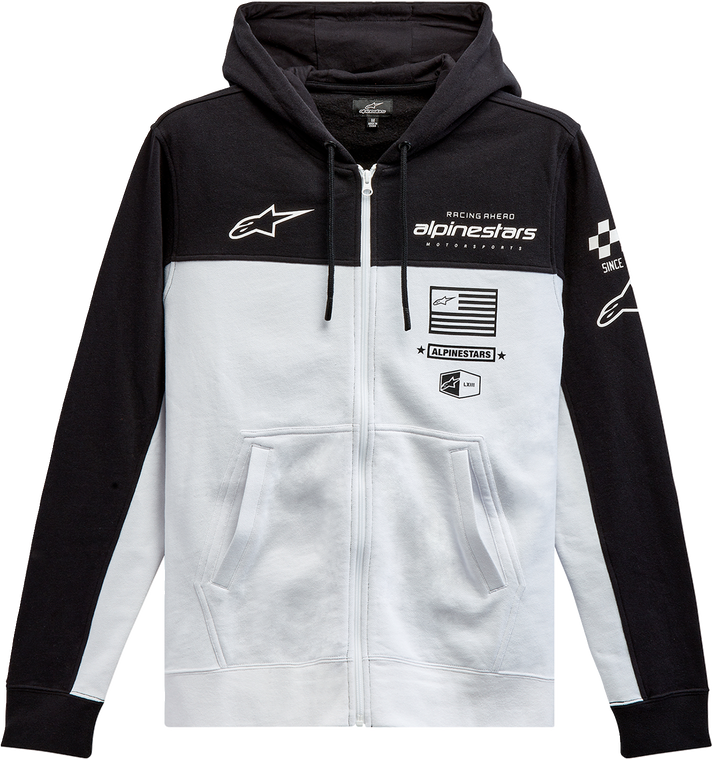 Alpinestars - H Block Hoodie - Black/White - Medium - H Block Hoodie - 1213510701020M Alpinestars - H Block Hoodie - Black/White - Medium - H Block Hoodie - 1213510701020M