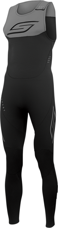 Slippery - Breaker Wetsuit - Black/Charcoal - Large - Breaker Wetsuit - 3201-0278 Slippery - Breaker Wetsuit - Black/Charcoal - Large - Breaker Wetsuit - 3201-0278