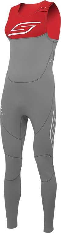 Slippery - Breaker Wetsuit - Charcoal/Red - Large - Breaker Wetsuit - 3201-0284 Slippery - Breaker Wetsuit - Charcoal/Red - Large - Breaker Wetsuit - 3201-0284