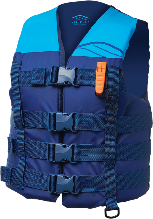 Slippery - Hydro Nylon Vest - Navy/Blue - XS - Hydro Nylon Vest - 112214-50001020