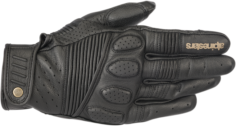 Alpinestars - Crazy Eight Gloves - Black/Black - Medium - Crazy Eight Gloves - 3509018-1100-M