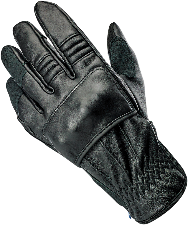 Biltwell - Belden Gloves- Black - Small - Belden Gloves - 1505-0101-302