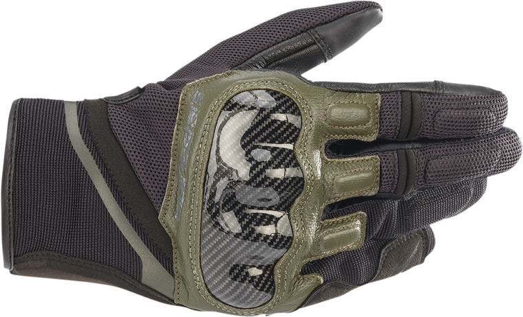 Alpinestars - Chrome Gloves - Black/Forest - Small - Chrome Gloves - 3568721-1681-S