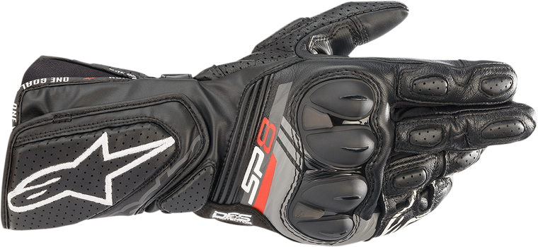 Alpinestars - SP-8 V3 Gloves - Black - 3XL - SP-8 V3 Gloves - 3558321-10-3X