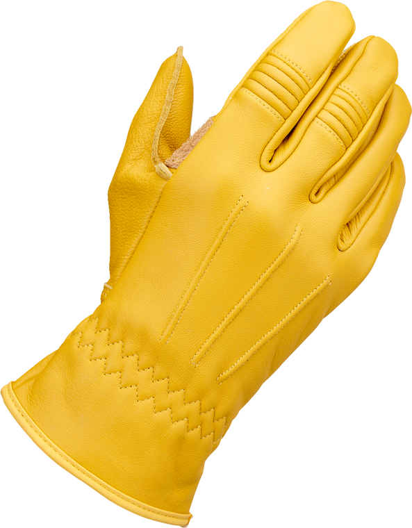 Biltwell - Work 2.0 Gloves - Gold - Large - Work 2.0 Gloves - 1510-0707-004