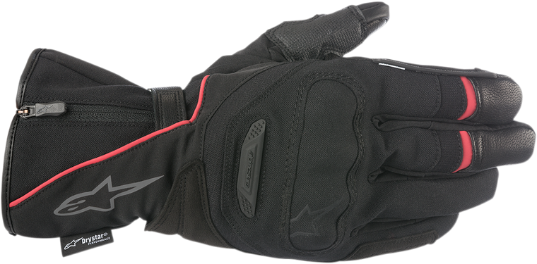 Alpinestars - Primer Drystar Gloves - Black/Red - 2XL - Primer Gloves - 3528418-13-2X
