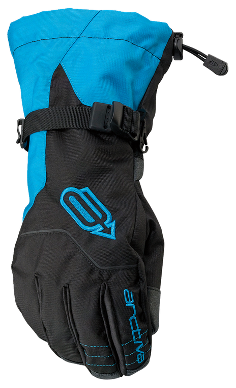 Arctiva - Pivot Gloves - Black/Blue - 3XL - Pivot Gloves - 3340-1415