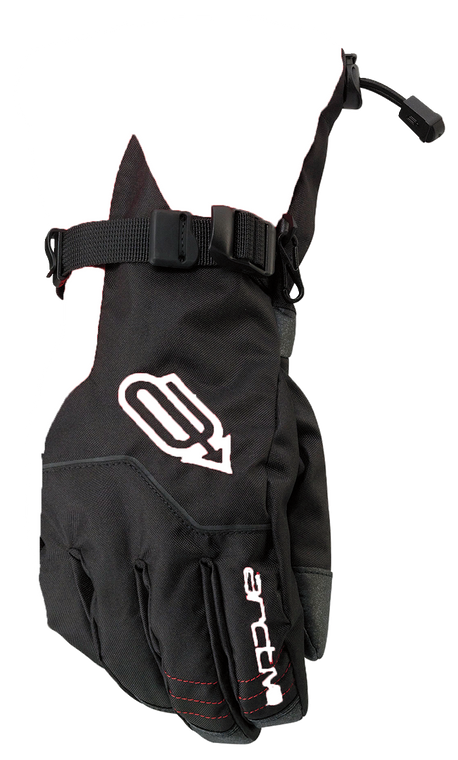 Arctiva - Pivot Gloves - Black/Red - 3XL - Pivot Gloves - 3340-1433