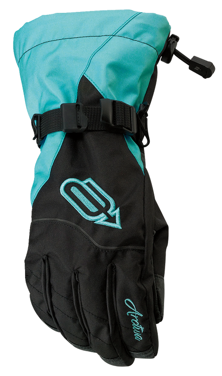 Arctiva - Women's Pivot Gloves - Black/Blue - 2XL - Women's Pivot Gloves - 3341-0427