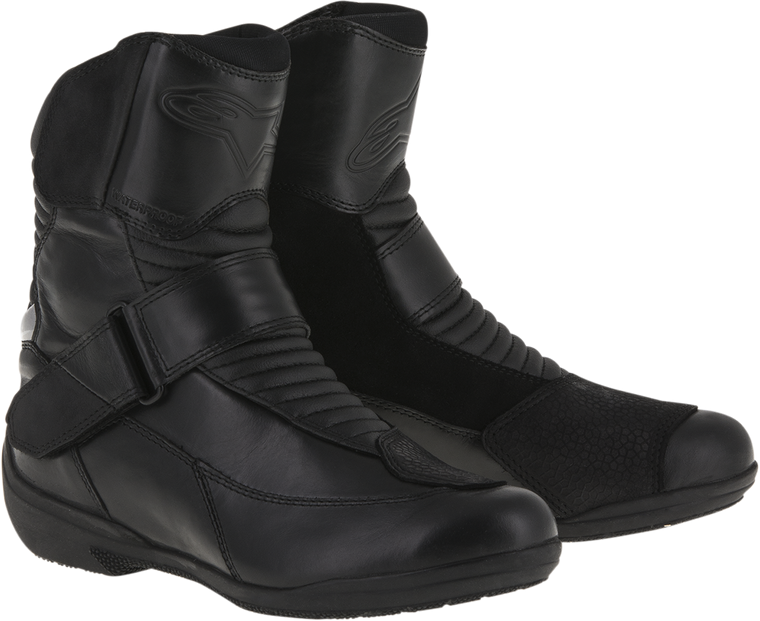 Alpinestars - Stella Valencia Waterproof Boots - Black - US 11 / EU 43 - Stella Valencia Waterproof Boots - 2442216-10-43