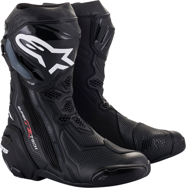 Alpinestars - Supertech V Boots - Black - US 6.5 / EU 40 - Supertech V Boots - 2220121-10-40