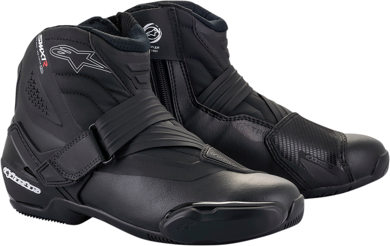 Alpinestars - SMX-1 R v2 Boots - Black - US 5 / EU 38 - SMX-1R V2 Boots - 2224521-10-38