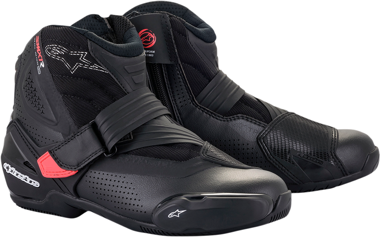 Alpinestars - Stella SMX-1 R V2 Boots - Black/Pink - US 5 / EU 36 - Stella SMX-1 R V2 Boots - 2224121-1839-36