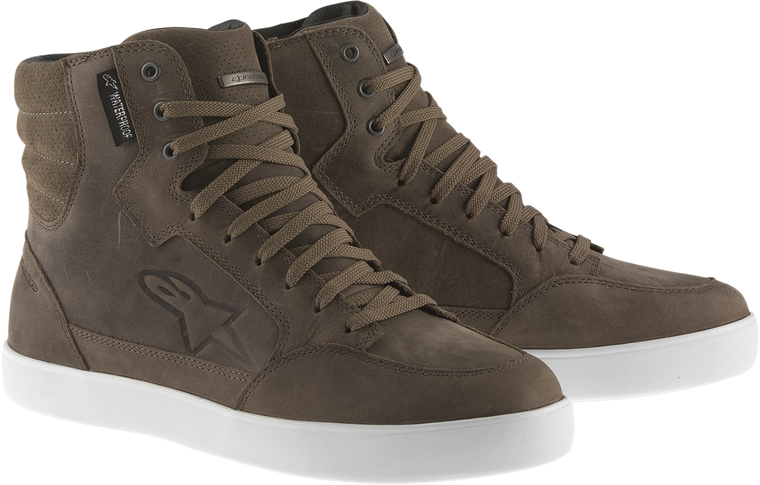 Alpinestars - J-6 Waterproof Shoes - Brown - US 13 - J-6 Waterproof Shoes - 25420158013