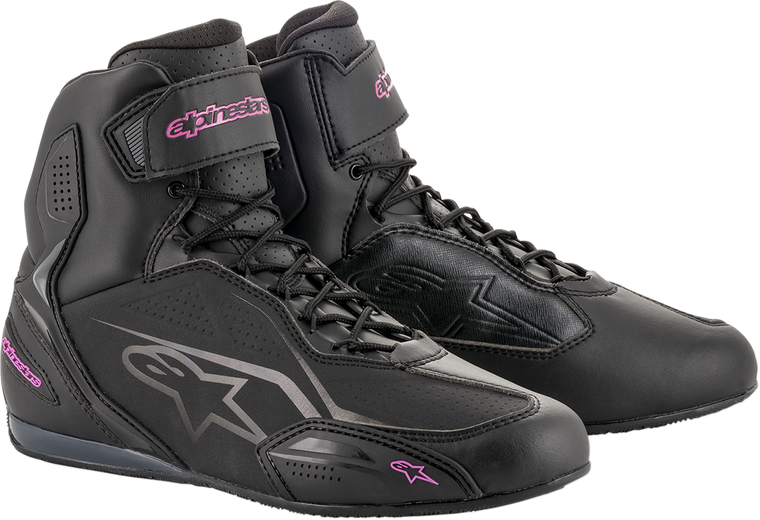 Alpinestars - Stella Faster-3 Shoes - Black/Pink - US 5.5 - Stella Faster-3 Shoes - 251041910395.5