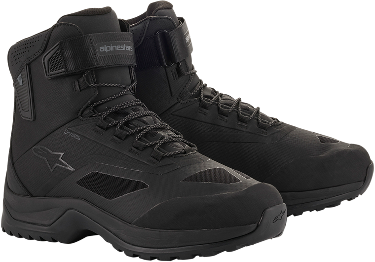 Alpinestars - CR-6 Drystar Shoes - Black - US 11 - CR-6 Drystar Riding Shoes - 261102010-11