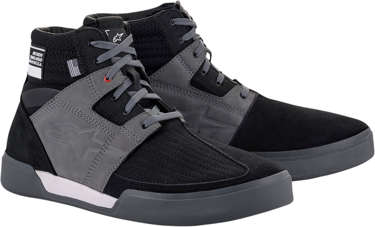 Alpinestars - Primer Shoes - Black/Gray - US 10 - Primer Shoes - 26500211738-10