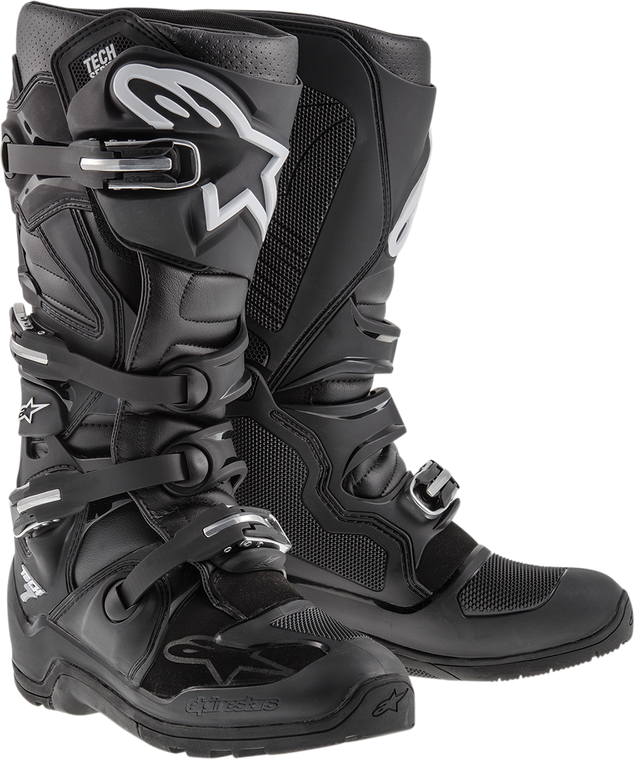 Alpinestars - Tech 7 Enduro Boots - Black - US 8 - Tech 7 Enduro Boots - 2012114-10-08